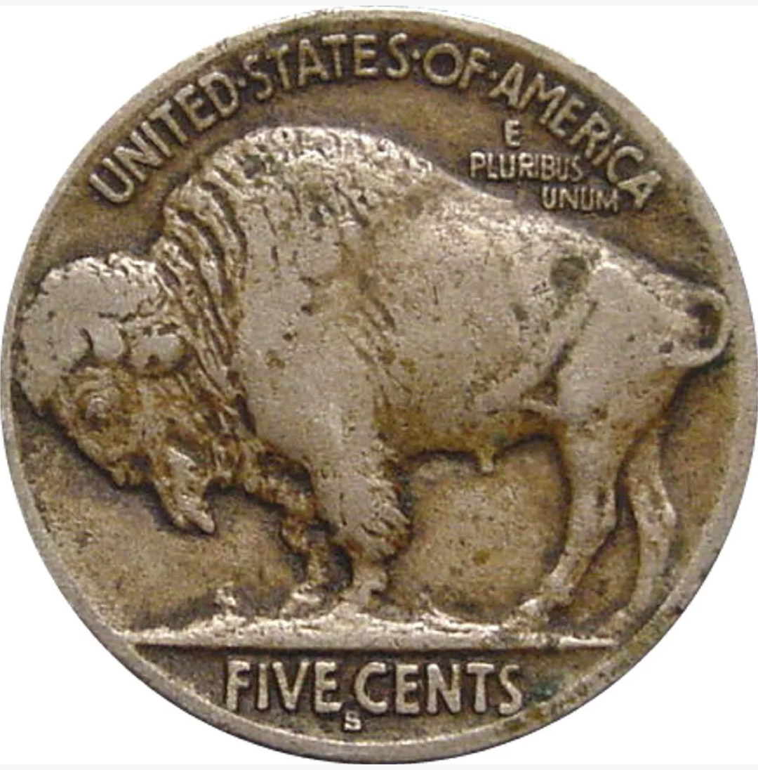 1914-S-5c-Buffalo-Nickel